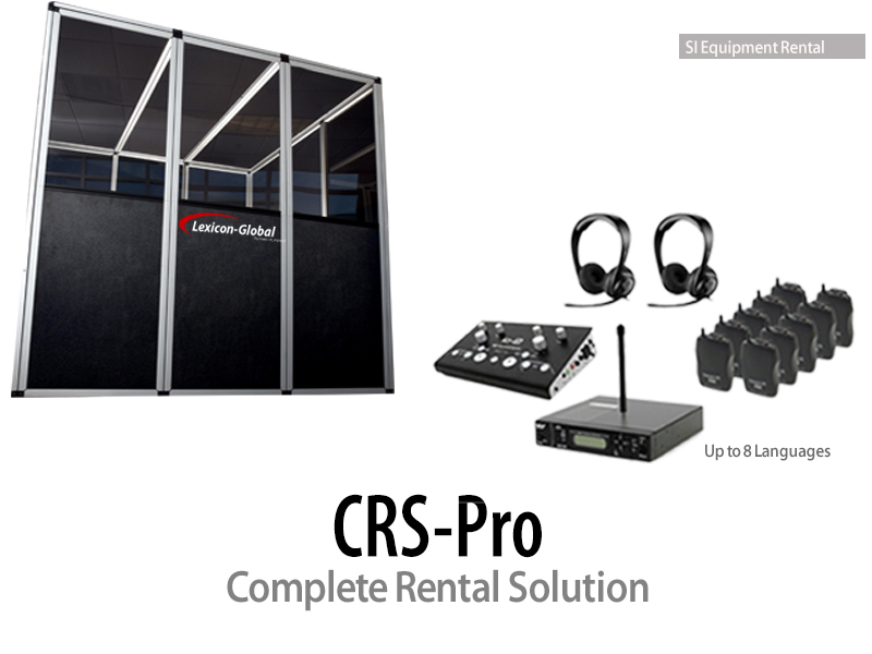 Interpretation Booth for Rent - Translation Equipment Rental